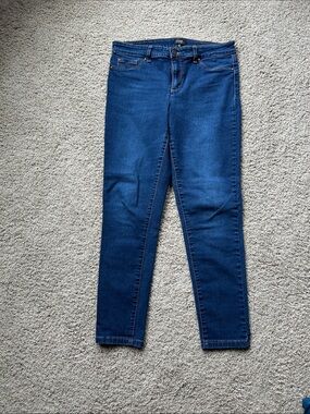 Jones New York Dark Blue Skinny Jeans